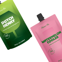 Pochettes souples de 200 ml avec bec verseur en aluminium, sachets de gel personnalisables avec logo pour café, boissons, savon, shampoing, lait liquide – Emballages