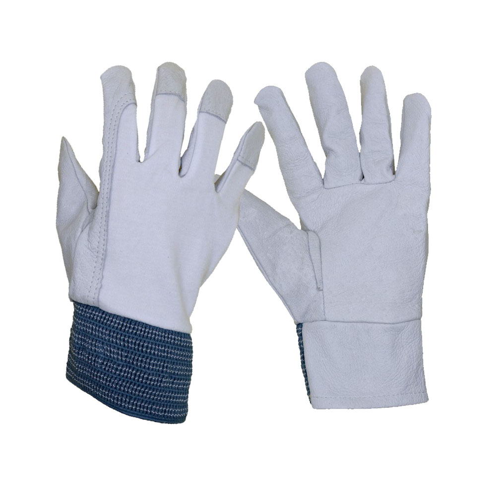 HANDLANDY, рабочие перчатки из свиной кожи, белые, легкие, промышленная Рабочая защитная перчатка, защитные перчатки для рук
