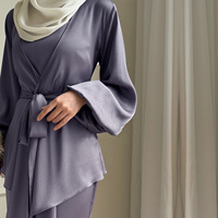 Achetez des robes modestes, ensemble abaya 2 pièces, vêtements islamiques, robes pour femmes, robes élégantes pour femmes musulmanes