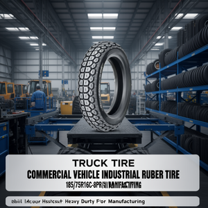 Pneu en caoutchouc industriel pour véhicule utilitaire 185/75R16C-8PR, usage intensif pour la fabrication - Product Image 3