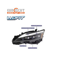 WOFIT Auto Parts Modified Low Version Plug & Play Blue LED Headlights Head Lamp for Toyota Lexus CT200 Suitable for 2012-2020