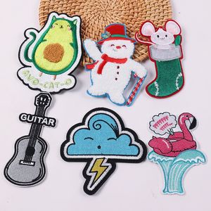 رقعة شعار مطرزة مستديرة مخصصة لحقيبة الملابس قبعة حديد على رقع للملابس - Product Image 6