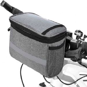 Échantillon gratuit d'un sac de rangement universel imperméable à porter à l'avant pour trottinettes électriques et accessoires de vélo - Product Image 1