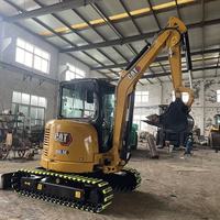 Mini-pelleuse de haute qualité pour excavatrice 303.5E, modèle 2021, avec pompe Kawasaki et roulement, matériel de terrassement d'occasion certifié EPA