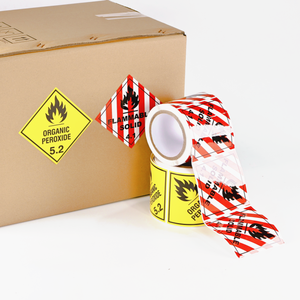Etiquetas de Peligro Personalizadas Directas de Fábrica - Sólido Inflamable <span class=keywords><strong>4.1</strong></span> y Peróxido Orgánico 5.2 para Mercancías Peligrosas - Product Image 3