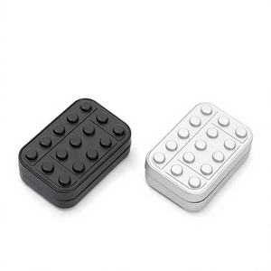 ユニセックス耐久性のある抗ストレスおもちゃクリエイティブフィジェットスライダー金属製置物彫刻指先ストレス解消デバイス工芸品 - Product Image 1