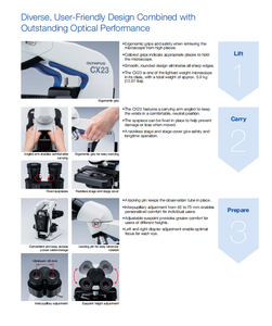 Microscope de laboratoire Microscope binoculaire à usage médical Olympus CX23 - Product Image 3