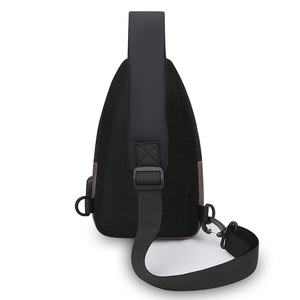 Bolso de Pecho para Hombre, Bandolera Multifuncional, Transpirable, Resistente al Desgaste, Color Sólido, Primavera 2026, Gris, Negro, Azul, Verde - Product Image 2