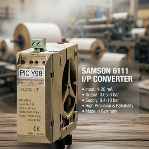 Convertisseur de signal I/P 6111 neuf, électro-pneumatique, OEM personnalisable - Product Image 1