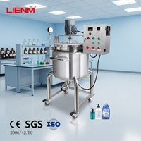 Mélangeur de liquides industriel en acier inoxydable, équipement de mélange de liquides, réservoir de mélange chauffant en acier inoxydable