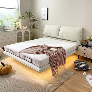 Lit intelligent réglable avec télécommande à mémoire de position, système de sommeil zéro gravité pour chambre moderne, taille réglable B - Product Image 6