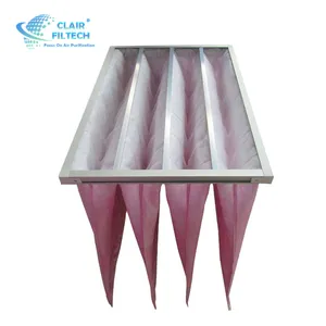 High Efficiency Air Filter Sterilization Hepa Filter H13 H14 Fiberglass Filter