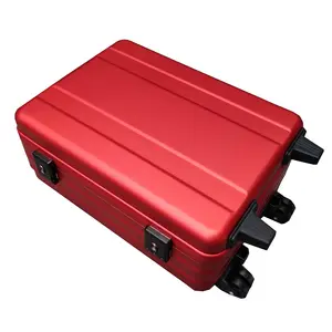 Wholesale Aluminum Luggage Full Aluminum Shell Customizable Size Travel Suitcases BOM/One-Stop Service