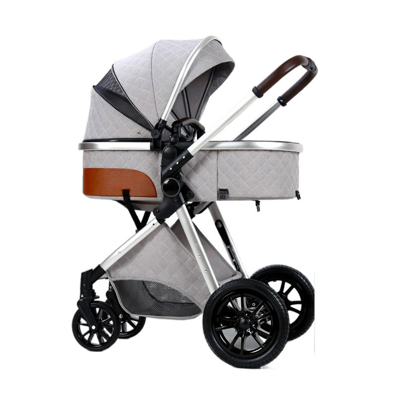 Bequemer 3-in-1 Kinderwagen, faltbar, leicht, fr 0-3 Jahre, in 6 Farben