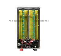 Boîtier de Batterie LiFePO4 16S 51.2V 280Ah 330Ah 340Ah avec BMS JK-PB2A16S20P, Écran LCD 4.3 Pouces et Tous les Accessoires