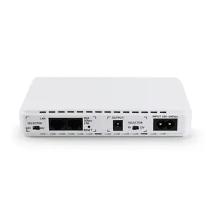 EX-TOP Bộ Định Tuyến Wifi Tùy Chỉnh Của Nhà Sản Xuất DC UPS Mini Pin Lithium UPS 12V 8800MAh Mini Home UPS Với POE