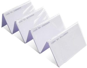 Thẻ <span class=keywords><strong>PVC</strong></span> Trắng Trống CR80 Kích Thước 125KHz ISO7816 RFID TK4100 Với Màng Phủ Cho Máy In Nhiệt - Product Image 5