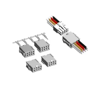 Receptáculo 2 para 12 pinos de entrada fêmea, 4.2mm, entrada fêmea, conector de circuito