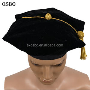 Dottorato laurea Phd velluto <span class=keywords><strong>Tam</strong></span>/cappellini per università - Product Image 3