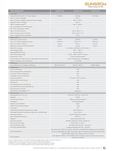 <span class=keywords><strong>Sungrow</strong></span>-Inversor de cadena multi-MPPT, inversor solar de alta eficiencia de 1000V CC para sistema fotovoltaico - Product Image 3