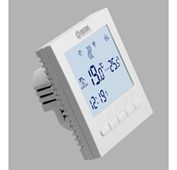 Termostato Inteligente WiFi para Caldera de Gas, Controlador de Temperatura de Calefacción Programable, Control Remoto por Aplicación Móvil, Bloqueo Infantil