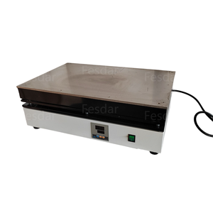 Placa Calefactora Eléctrica Digital de Acero Inoxidable para Laboratorio con Medición de Temperatura - Product Image 1