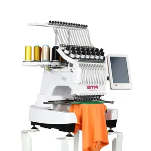 STROCEAN Honey Series Single Head Embroidery Machine Flat Hat T-shirt shoes bags Apparel embroidery machine computerized