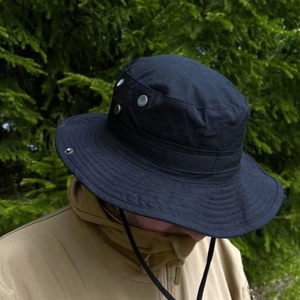 Chapeau bob en tissu recyclé urbain, conçu pour un usage décontracté, en extérieur et en voyage, avec une coupe confortable et un design simple. - Product Image 6