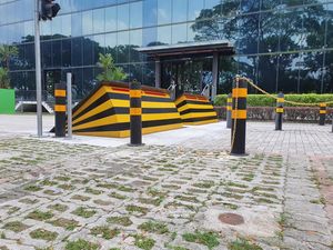 Impact <span class=keywords><strong>Test</strong></span> ISO 22343-1:2023 Anti-Terror-Straßen blocker Barrikade für die Zugangs kontrolle - Product Image 5