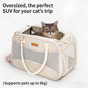 Sac <span class=keywords><strong>de</strong></span> transport multifonctionnel et portable pour animaux <span class=keywords><strong>de</strong></span> compagnie, avec maille respirante, pliable, pour <span class=keywords><strong>chat</strong></span>, sac <span class=keywords><strong>de</strong></span> <span class=keywords><strong>voyage</strong></span> pour animaux <span class=keywords><strong>de</strong></span> compagnie - Product Image 2