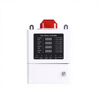 Pengontrol Gas 1/2/3/4 Saluran yang Dapat Diatur untuk Panel Kontrol Alarm Gas Beracun dan Mudah Terbakar Industri LEL LPG CH4 O2 CO2