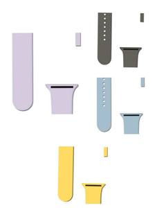 Gran oferta, correas <span class=keywords><strong>de</strong></span> reloj Iwatch clásicas para la serie <span class=keywords><strong>de</strong></span> varios colores, correa <span class=keywords><strong>de</strong></span> silicona inteligente para la serie Iwatch Ultra, <span class=keywords><strong>bandas</strong></span> <span class=keywords><strong>de</strong></span> silicona suave - Product Image 4