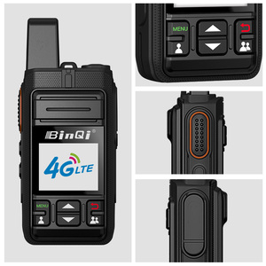 Binqi BQ-520EU Chất lượng cao xách tay 4 gam PoC đài phát thanh GPS thực PTT Sim Thẻ 5000km Walkie Talkie Microphone IP toàn cầu thông tin liên lạc - Product Image 4