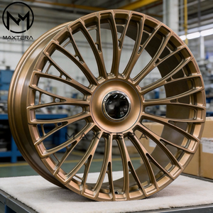 Maxtera 铸造定制 URBAN UV-3 风格越野轮毂，适用于保时捷卡宴、宝马 X5、路虎揽胜、卫士、<span class=keywords><strong>G</strong></span> 级、凯雷德合金轮圈 - Product Image 2