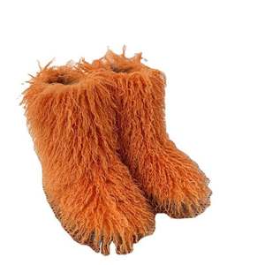 Bottes de neige imperméables d'hiver pour femmes en fausse fourrure de gros d'usine avec un <span class=keywords><strong>bon</strong></span> <span class=keywords><strong>prix</strong></span> - Product Image 3