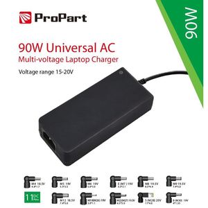 แหล่งจ่ายไฟแล็ปท็อปอเนกประสงค์90W หลายแรงดันไฟฟ้าสามารถใช้งานร่วมกับแล็ปท็อป90W ส่วนใหญ่ได้ - Product Image 2