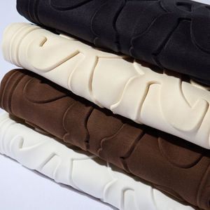 TKAN221 Camiseta de algodón 100% en relieve 3D de verano para hombre Camiseta personalizable con estampado informal de cuello redondo y peso pesado - Product Image 1