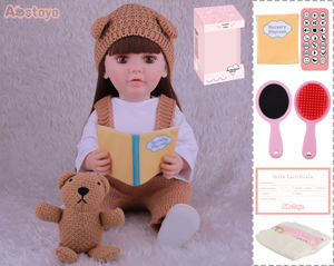 Poupée Reborn FiveStar de 56 cm en Vinyle et Caoutchouc, Jouet de Mode Réaliste pour Enfants, Idéale pour Lire des Histoires - Product Image 3