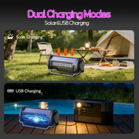 Piège à insectes solaire rechargeable 4 en 1 pour l'extérieur avec batterie 4000 mAh, lampe anti-moustiques étanche avec lumière LED nocturne
