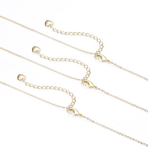 CM饰品批发黄铜女孩嘻哈奢华七彩方形立方锆石吊坠粉色/红宝石/祖母绿方形锆石项链 - Product Image 6