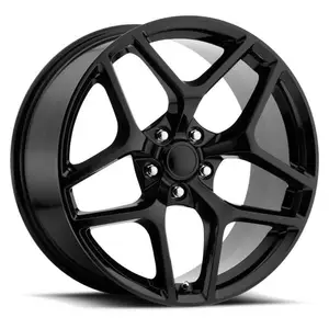 CT2003 20" inch 20x9" Chevy Camaro Z28 OEM Replica Wheels Gloss Black Rims