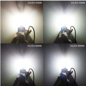 CAR-REFINE H60 D1S 35W 4300K 5000K 6000K 8000K 12V Ampoules de phares HID Xénon D2S D3S D4S pour voiture, ampoules de brouillard HID Xénon - Product Image 2