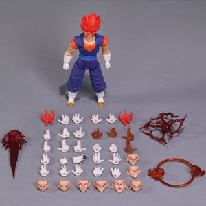 En Stock 24 YGmw04-09AB Vegito Strongest Fusion Anime PVC <span class=keywords><strong>Figura</strong></span> <span class=keywords><strong>de</strong></span> Acción Coleccionable a Escala 1:12, Regalo - Product Image 3