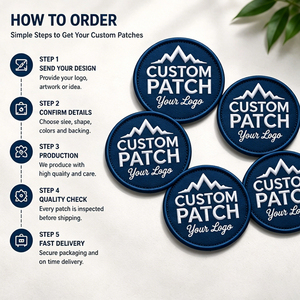 Patch brodé personnalisé pour vêtements, avec logo, nom, lettre 3D en relief, design thermocollant, appliqué sur casquette, personnalisable par le fournisseur - Product Image 4