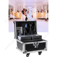 Machine à étincelles froides 2PCS avec étui Machine à feux d'artifice froids