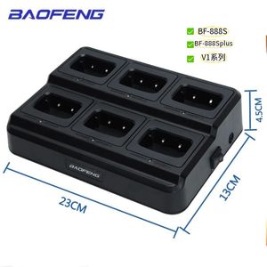 BAOFENG เครื่องชาร์จหกช่องขนาด23X13X4.5ซม. สำหรับ UV5R UV82ระบบชาร์จเร็ว UV9Rplus - Product Image 2