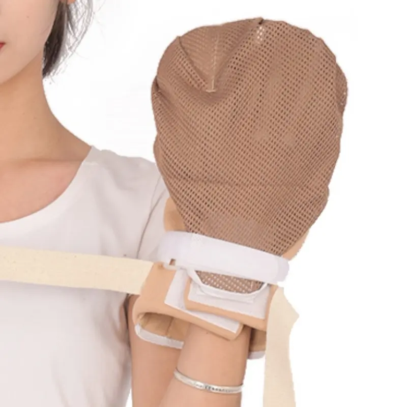 Оптовая продажа больничных медицинских рукавиц Медицинский усиленный фиксированный защитный ремешок для рук
