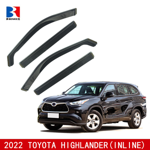 Factory Directly Sell High End In-channel Injection Deflector Window <b>Visor</b> for TOYOTA HIGHLANDER 2022 - Product Image 3