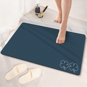 Tùy chỉnh phòng tắm màu xám và màu xám đậm màu xanh mềm Diatomite Tắm Mat không TRƯỢT THẤM thảm khô một cách nhanh chóng - Product Image 3