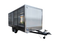 Etodevice 2026 Remorque alimentaire mobile d'extérieur, bureau mobile personnalisé